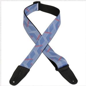 Levy’s Leathers Blue Illusion Sublimation Guitar Strap